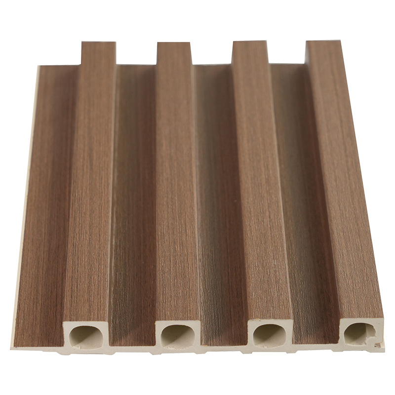 Genişlik 150mm Kalınlık 20mm İç Duvar Dekorasyon Paneli PVC Geçmeli Yuvarlak Delikli Izgara