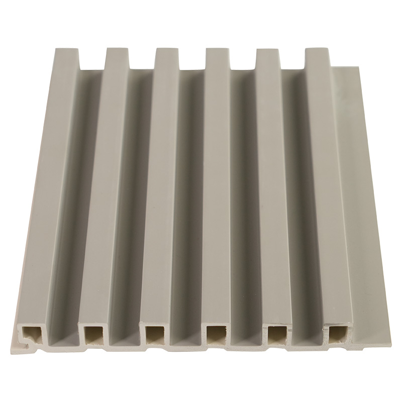 Genişlik 158mm Kalınlık 17mm PVC Ahşap-Plastik Kompozit Duvar Paneli Izgarası