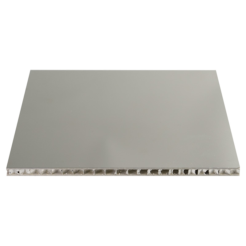 Genişlik 1220mm Kalınlık 8mm SPC Çift Taraflı Petek Alüminyum Panel Yüksek Sertlik İç Mekan Duvar Paneli
