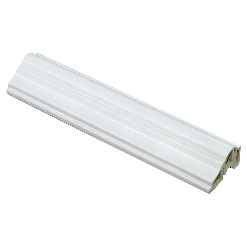 PVC Kompozit Tabanlı 36mm Ahşap Tahıl WPC Süpürgelik